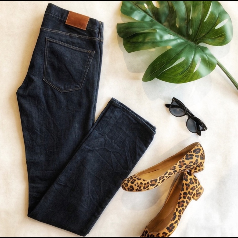 Madewell Rail Straight Jeans 27x34 EUC